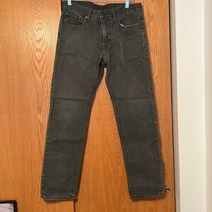 American Eagle 30/32 slim straight gray jeans